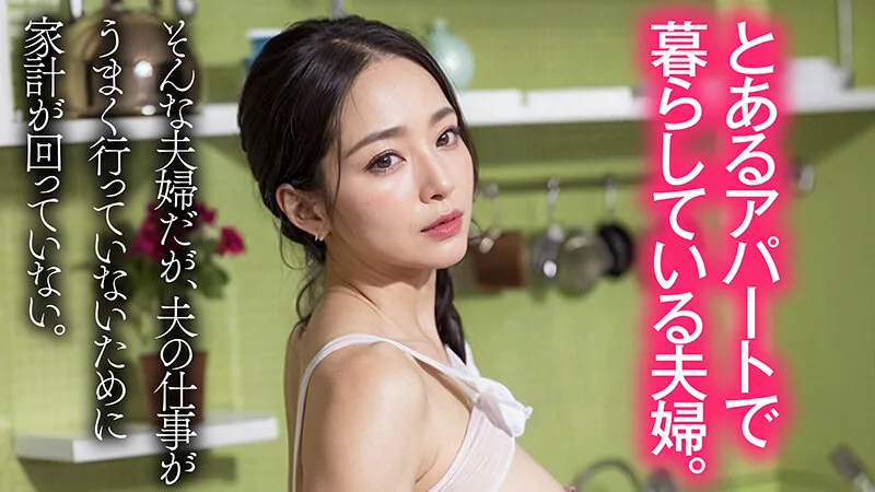 【AI同人】愛する巨乳妻は家計のため隣人の相手をする裏バイトをしています【人妻NTR】 サンプル画像3