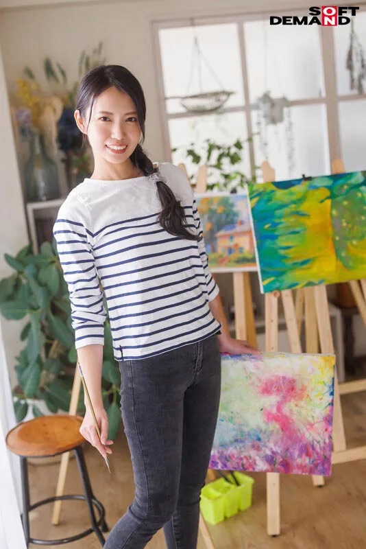 根っからの明るさで職場の絵画スクールはいつも笑顔で溢れてる 今村由美 34歳 素人人妻がAV初出演 サンプル画像2