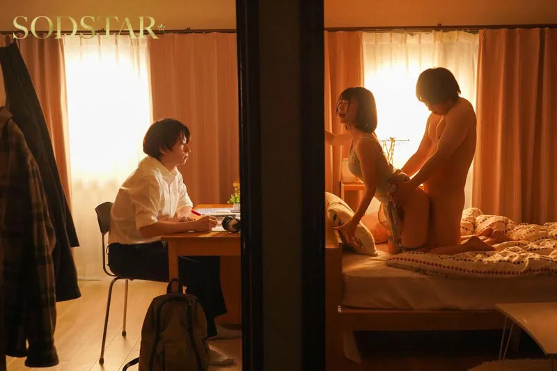 もう何年も会話してない化粧っ気ない姉がチャラ男に無理やりヤラれているのを見て、なぜか寝盗られた気持ちになりトラウマ勃起が止まらなくなった 宮島めい サンプル画像7