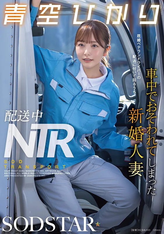 配送中NTR 既婚ベテランドライバーの配送に付いて回るうち車中でおそわれてしまった新婚人妻 青空ひかり サンプル画像1