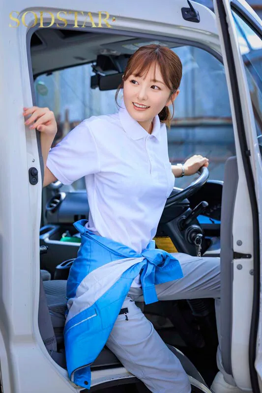 配送中NTR 既婚ベテランドライバーの配送に付いて回るうち車中でおそわれてしまった新婚人妻 青空ひかり サンプル画像2