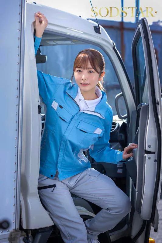 配送中NTR 既婚ベテランドライバーの配送に付いて回るうち車中でおそわれてしまった新婚人妻 青空ひかり サンプル画像20