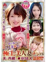 極上美人妻ナンパ 夫に内緒の●褻SEX Best24 6名