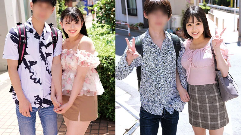 田舎からやって来た修学旅行生に東京観光ごっくんデート 精子を口に入れたままドキドキ散歩 周りに気づかれないようにごっくん ひなのちゃん&あかりちゃん ラブラブカップル同士が互いのパートナーを交換するスワッピングゲームに挑戦!!相手の彼女&彼氏をより多く… サンプル画像2