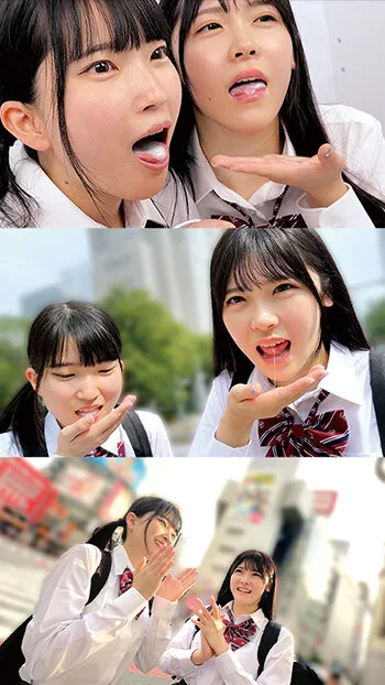 田舎からやって来た修学旅行生に東京観光ごっくんデート 精子を口に入れたままドキドキ散歩 周りに気づかれないようにごっくん ひなのちゃん&あかりちゃん ラブラブカップル同士が互いのパートナーを交換するスワッピングゲームに挑戦!!相手の彼女&彼氏をより多く… サンプル画像5
