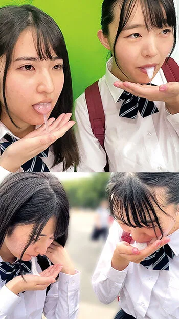 田舎からやって来た修学旅行生に東京観光ごっくんデート 精子を口に入れたままドキドキ散歩 周りに気づかれないようにごっくん かのんちゃん&まどかちゃん ラブラブカップル同士が互いのパートナーを交換するスワッピングゲームに挑戦!!相手の彼女&彼氏をより多く… サンプル画像5