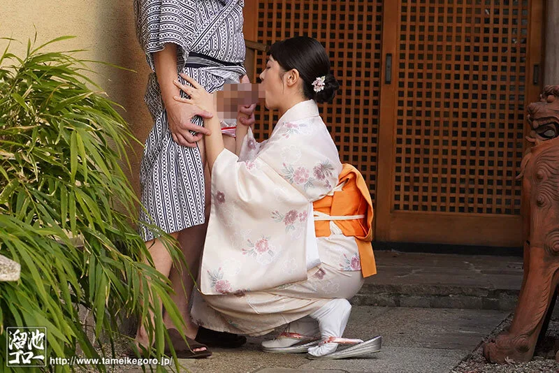 女将・潤うるるが絶倫親父を満足させるまでイカせ続ける濃厚ベロキスおもてなしSEX 「お客様からの評価(5.00)の最高級淫乱旅館『清潤荘』へようこそー。」 サンプル画像3