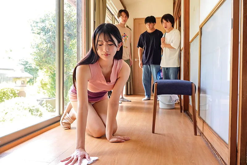 おとなりさんの性処理妻 家事を手伝ってくれる近所の人妻の虜 北岡果林 サンプル画像4