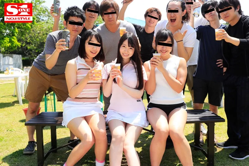 泥●NTR夏合宿 女子大生の巨乳の彼女がサークルのイベント旅行でイッキ酒を飲まされてノリノリで男達のチ●ポを咥えハメまくっていたDVD見てウツ勃起 夢乃あいか サンプル画像1